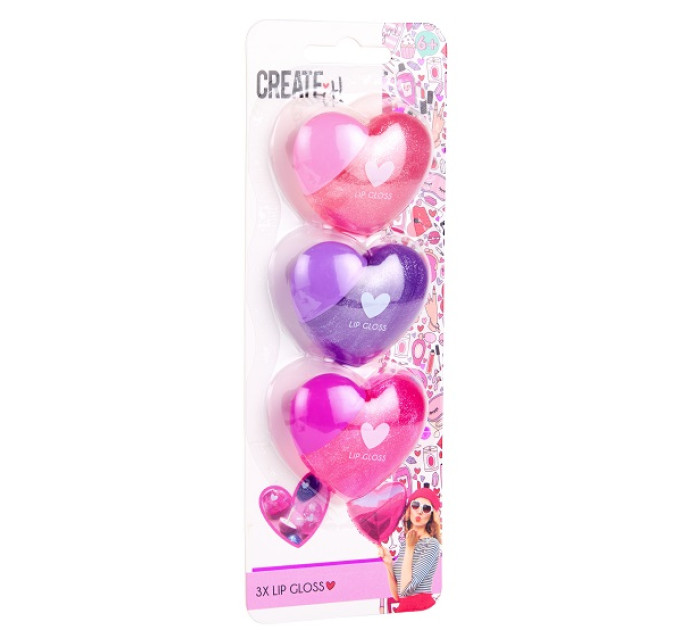 Create it! Набір з 3-х бальзамів для губ Create IT! LOVE
