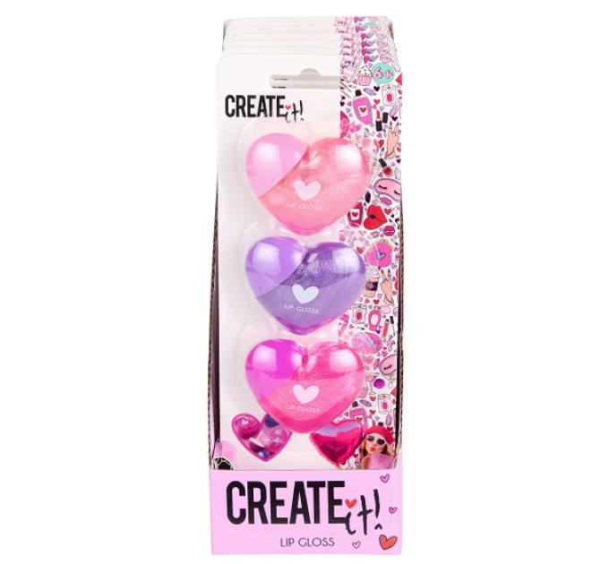 Create it! Набір з 3-х бальзамів для губ Create IT! LOVE