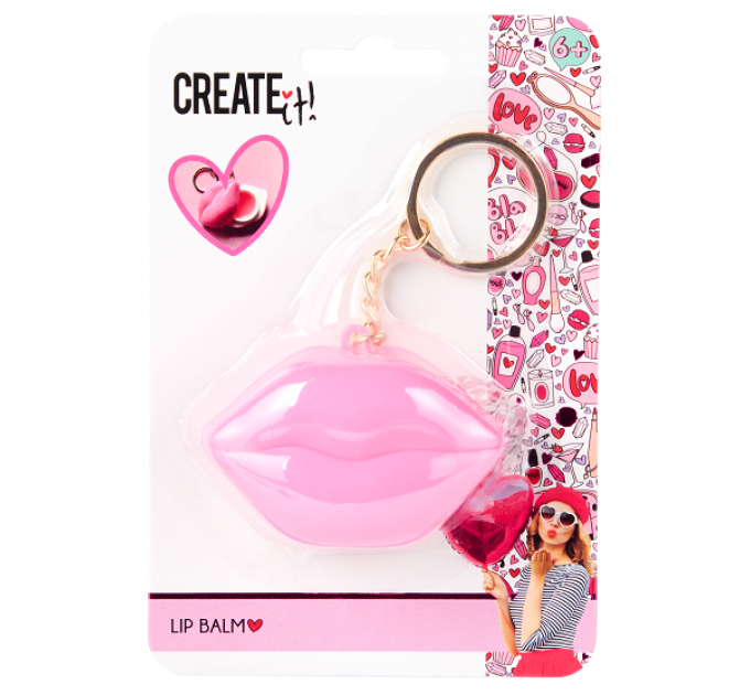 Create it! Бальзам для губ брелок Create IT! LOVE