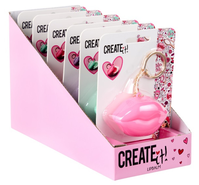 Create it! Бальзам для губ брелок Create IT! LOVE