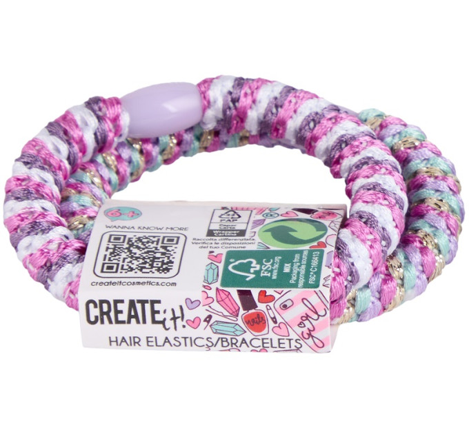 Create it! Набір гумок для волосся 3шт Create IT! в асортименті