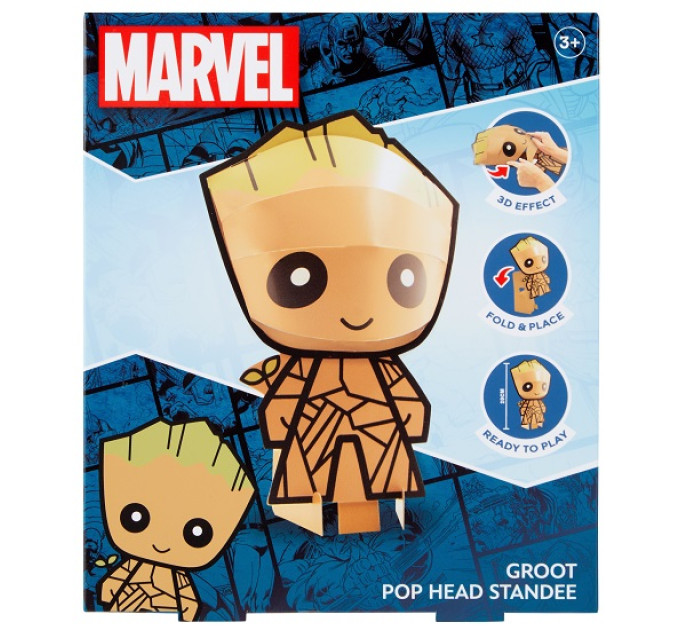 Disney Набір для творчості Disney Marvel POP HEAD 20 см, в асортименті