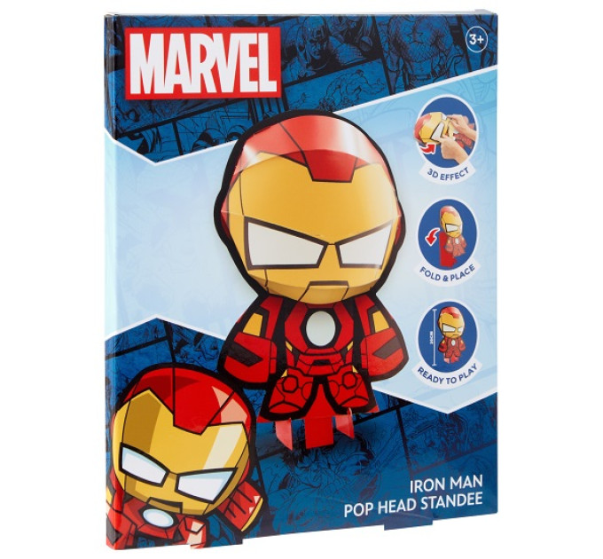 Disney Набір для творчості Disney Marvel POP HEAD 20 см, в асортименті