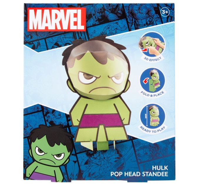 Disney Набір для творчості Disney Marvel POP HEAD 20 см, в асортименті