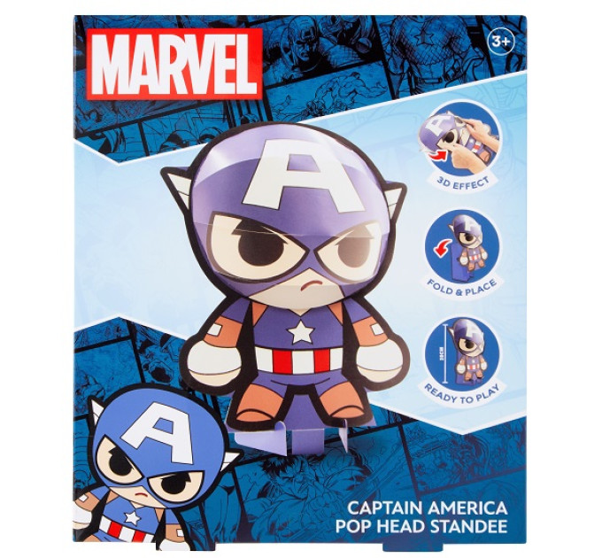 Disney Набір для творчості Disney Marvel POP HEAD 20 см, в асортименті