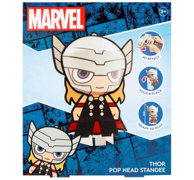 Disney Набір для творчості Disney Marvel POP HEAD 20 см, в асортименті