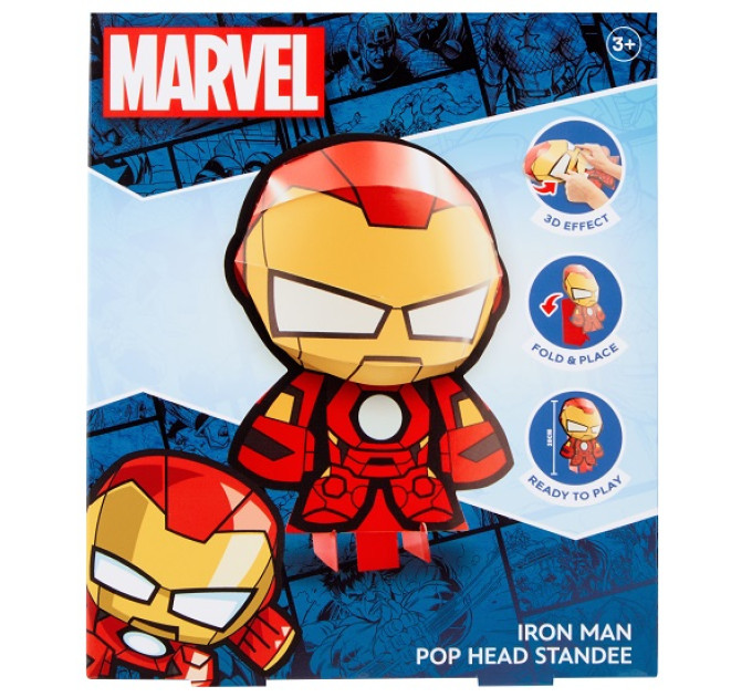 Disney Набір для творчості Disney Marvel POP HEAD 20 см, в асортименті