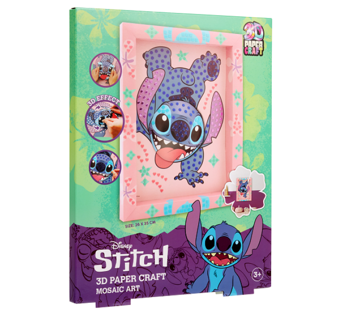 Disney Набір Disney Мозаїка 3D у рамці STITCH
