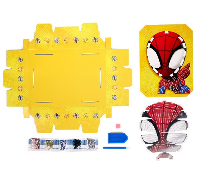 Disney Набір Disney Мозаїка алмазна 3D у рамці Spidey