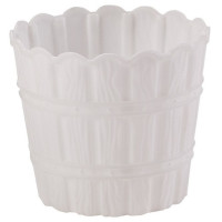 Горщик для квітів Violet House 1048 BAMBOO WHITE 7 л. 