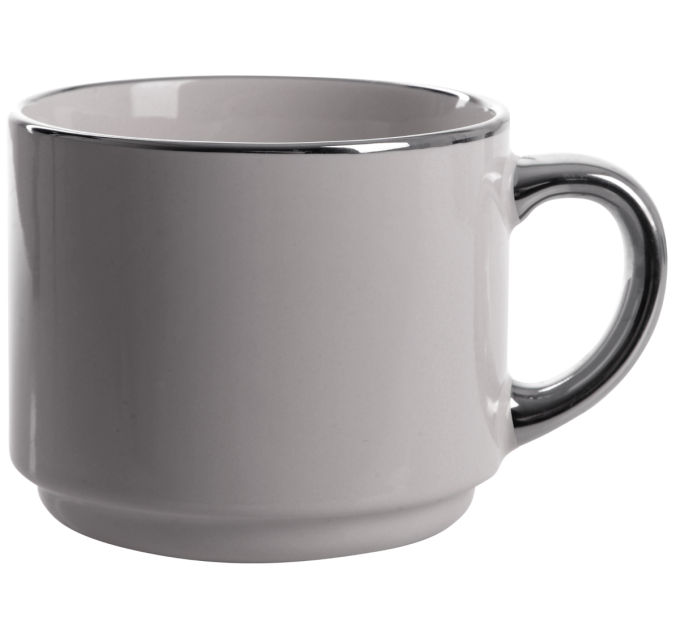 Limited Edition Набір чашок на підставці Limited Edition Silver