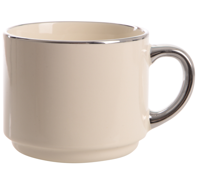 Limited Edition Набір чашок на підставці Limited Edition Silver