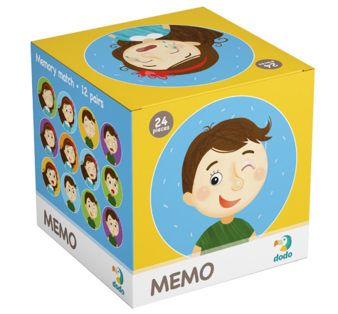 DoDo Гра міні мемо Dodo Емоції (300144)