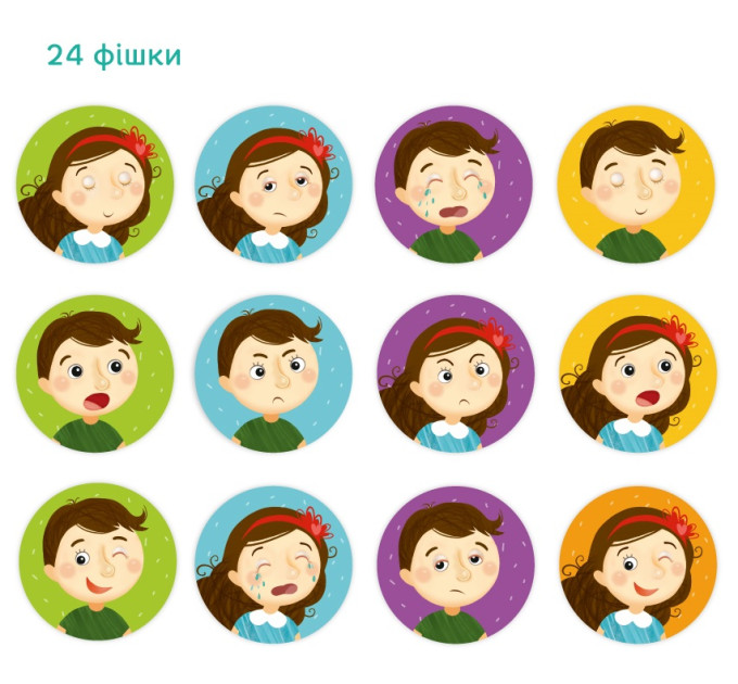 DoDo Гра міні мемо Dodo Емоції (300144)
