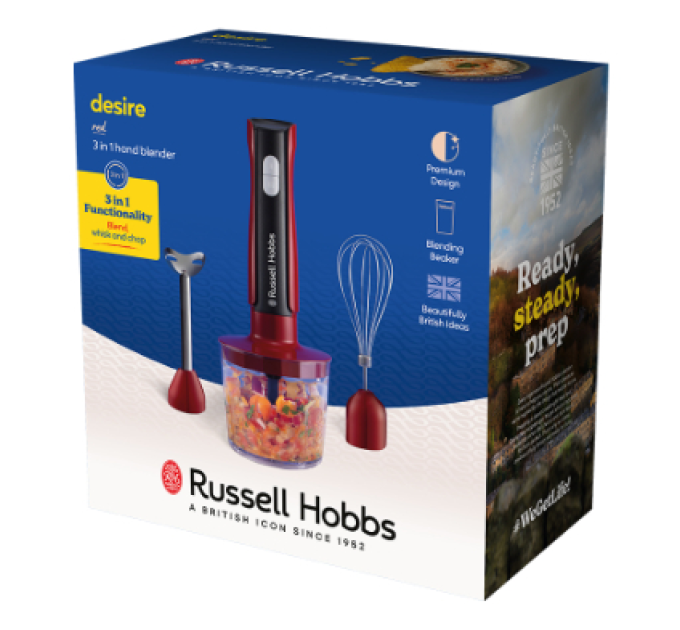 Russell Hobbs Занурювальний блендер Russell Hobbs 27140-56 Desire 3 in 1 Hand Blender