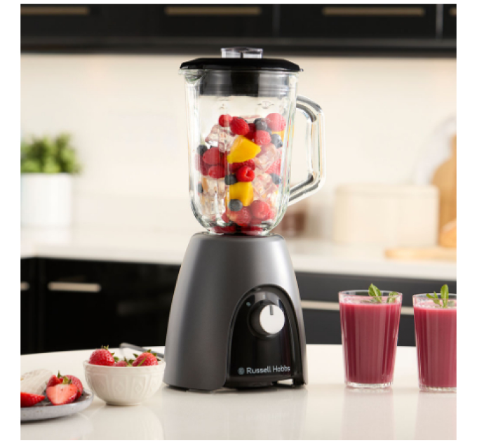 Russell Hobbs Стаціонарний  блендер Russell Hobbs 27121-56 Matte Charcoal Jug Blender