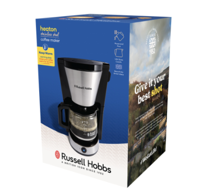 Russell Hobbs Кавоварка Russell Hobbs 27400-56 Heaton Coffee Maker