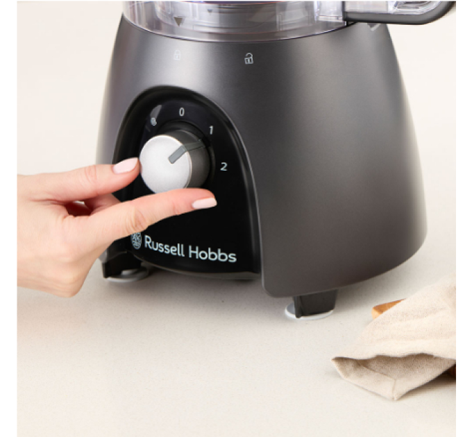 Russell Hobbs Кухонний комбайн Russell Hobbs 27111-56 Matte Charcoal Food Processor