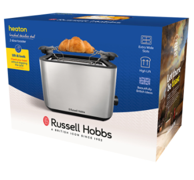 Russell Hobbs Тостер Russell Hobbs 27390-56 Heaton Brushed 2Slice Toaster