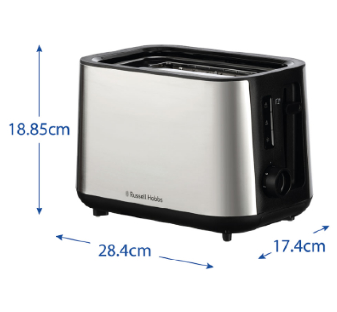 Russell Hobbs Тостер Russell Hobbs 27390-56 Heaton Brushed 2Slice Toaster