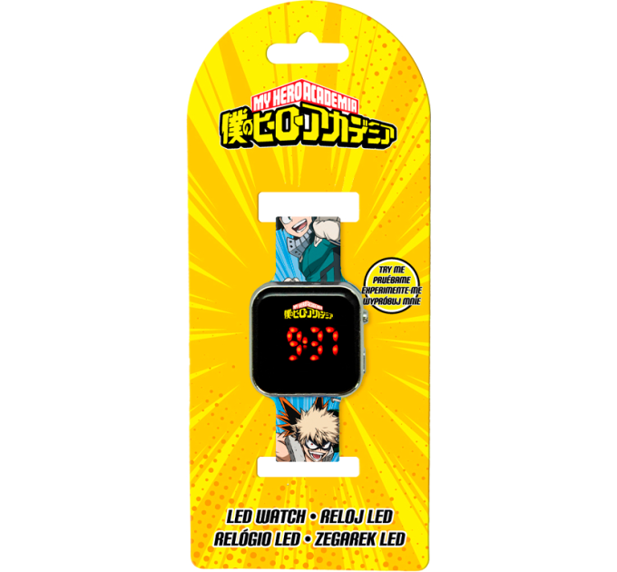 KIDS LICENCE Годинник дитячий Kids Licence MY HERO ACADEMY LED