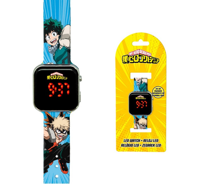 KIDS LICENCE Годинник дитячий Kids Licence MY HERO ACADEMY LED