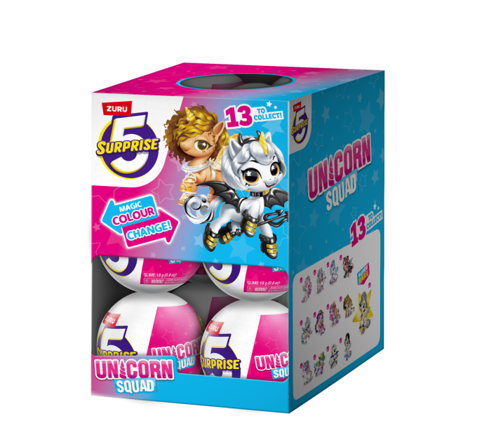 ZURU MINI BRANDS Ігровий набір Zuru 5 Surprise Unicorn в асортименті (77595GQ1)