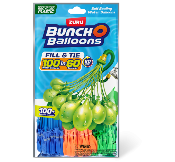 BUNCH O BALLOONS Ігровий набір Bunch O Balloons Водні кульки 100 шт/уп, в асортименті (56288UQ1)