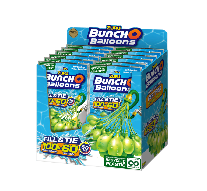 BUNCH O BALLOONS Ігровий набір Bunch O Balloons Водні кульки 100 шт/уп, в асортименті (56288UQ1)