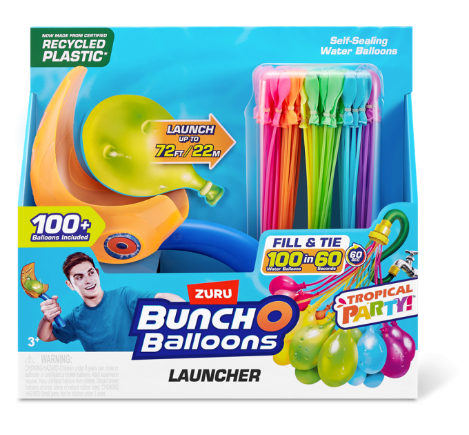 BUNCH O BALLOONS Ігровий набір Bunch O Balloons Запускач і 100 водних куль (56490)