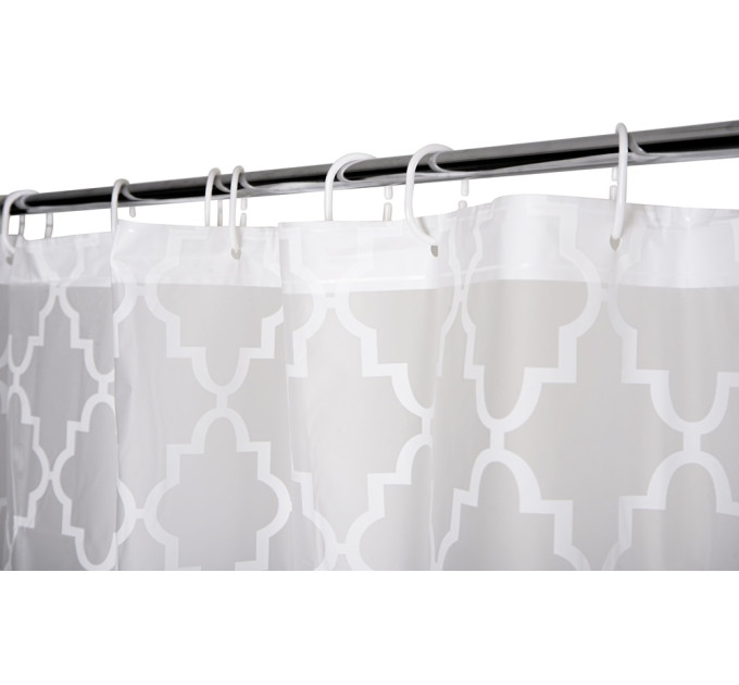 Idea Home Шторка для ванної Idea Home DS-SC175 Grey-Olympic
