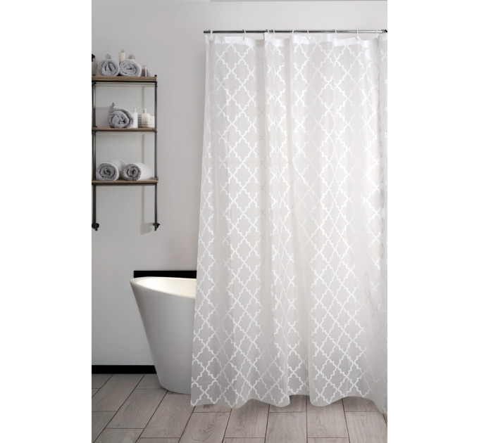 Idea Home Шторка для ванної Idea Home DS-SC175 Grey-Olympic