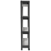 Violet House Етажерка 4-х ярусна Violet House 6014 Long Shelf GREY 54х18х91 см