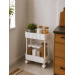 Violet House Етажерка 2-х ярусна Violet House 6021 Honeycomb WHITE 17х27х43 см