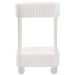 Violet House Етажерка 2-х ярусна Violet House 6021 Honeycomb WHITE 17х27х43 см