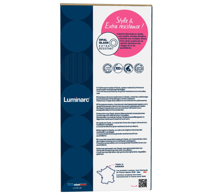 Luminarc Сервіз Luminarc Carine Light Turquoise, 18 предметів