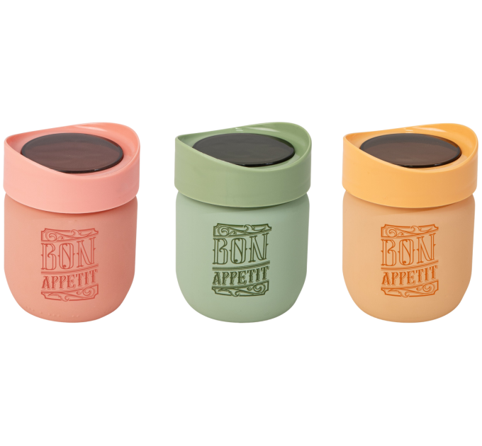 Herevin Банка Herevin 2024 Colours Plastic Lid 0.425 л (149357-150)