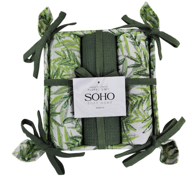 SOHO Набір рушників Soho 40x60см Flover 3 шт
