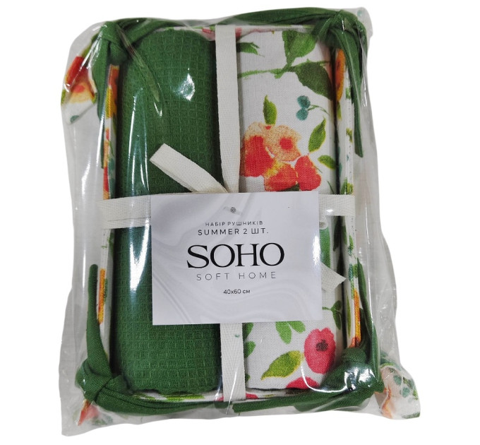 SOHO Набір рушників Soho 40x60см Summer 2 шт