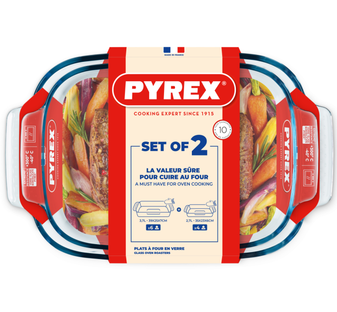 Pyrex Набір форм для запікання Pyrex Classic, 2 предмети
