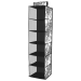 Idea Home Органайзер Idea Home NP-121 Anthracite Flowers 28x28x112 см