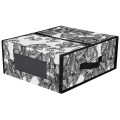 Idea Home Органайзер Idea Home BS-S01 Anthracite Flowers 15x38.1x32.5 см