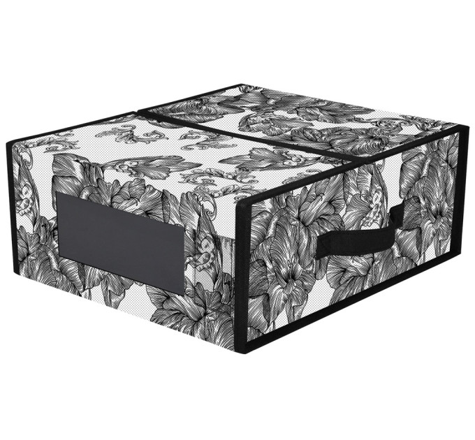 Idea Home Органайзер Idea Home BS-S01 Anthracite Flowers 15x38.1x32.5 см