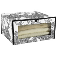 Органайзер Idea Home NP-256 Anthracite Flowers 40x32x20 см 