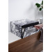 Idea Home Органайзер Idea Home NP-256 Anthracite Flowers 40x32x20 см