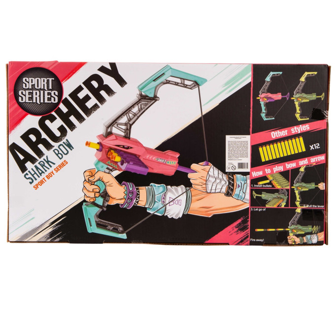 DIY TOYS Іграшковий набір DIY Toys Арбалет Рожева Акула (CJ-2376868)