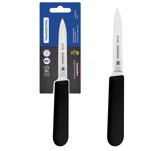 Tramontina Ніж для овочів Tramontina Profissional Master black, 102 мм