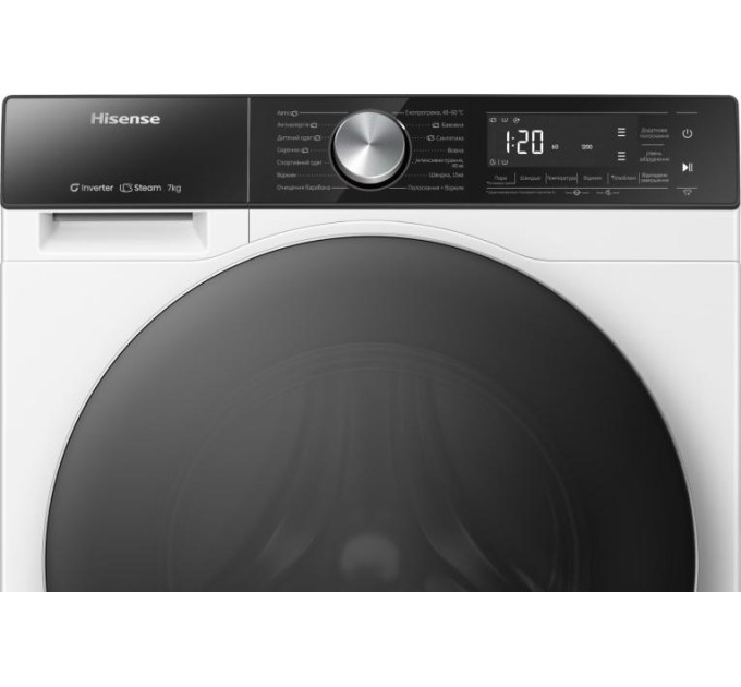 Hisense Пральна машина автоматична Hisense WF5S7041BW/UA
