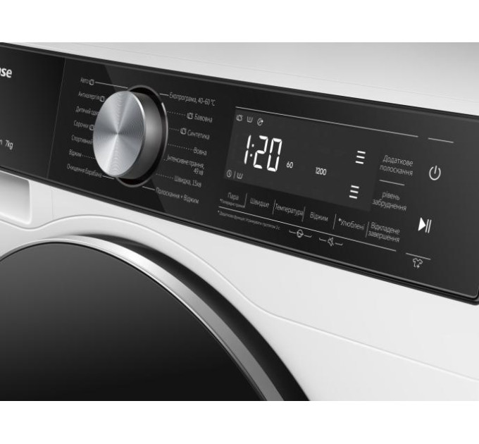 Hisense Пральна машина автоматична Hisense WF5S7041BW/UA