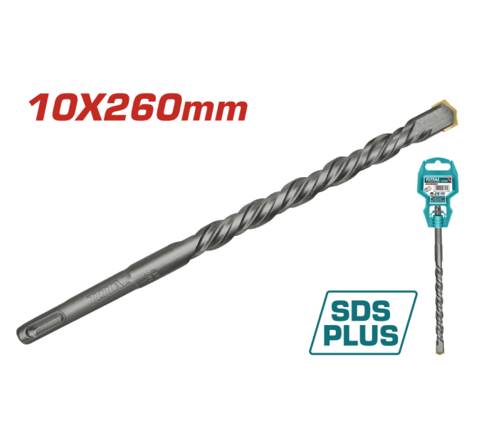Total Бур TOTAL TAC311004 SDS plus 10x260мм